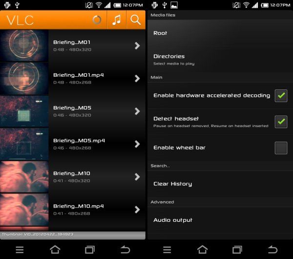 VLC para Android