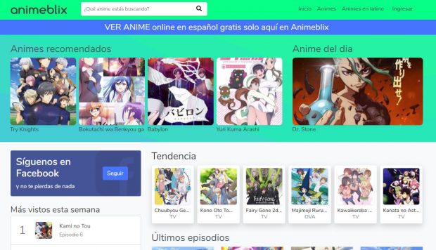 mejor pagina para ver anime online