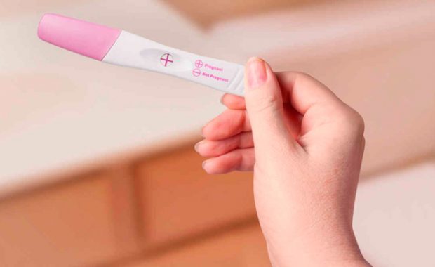 test embarazo reutilizable