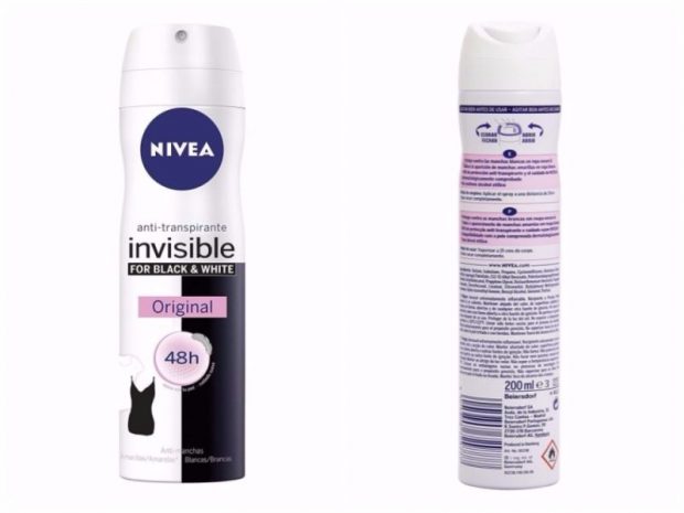 nivea black and white mujer opiniones