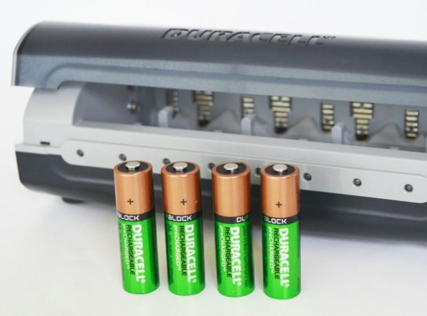 baterias aaa recargable duracell