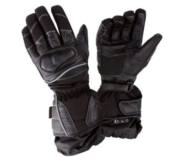 guantes de cuero para motociclistas