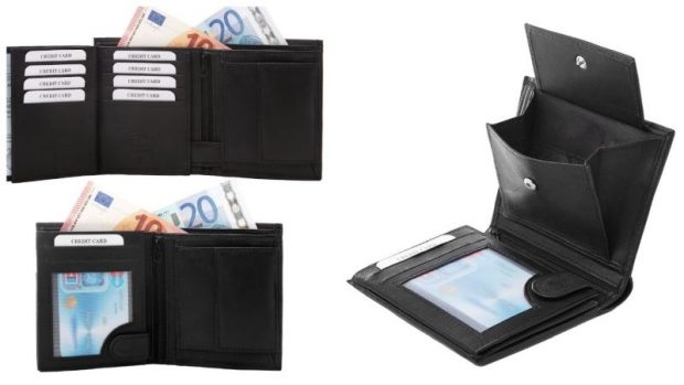 mejor cartera de piel hombre precios
