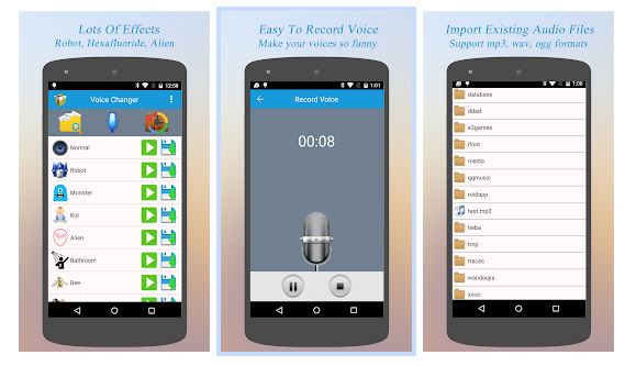 modulador de voz para llamadas android gratis