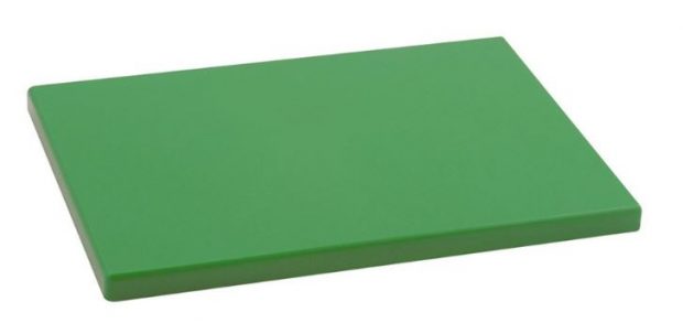 tabla de cocina de Polietileno color verde