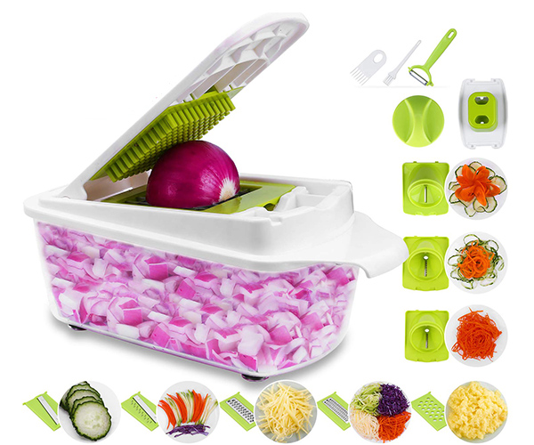 como cortar verduras rapido