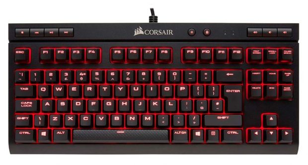 teclado mecanico gaming corsair